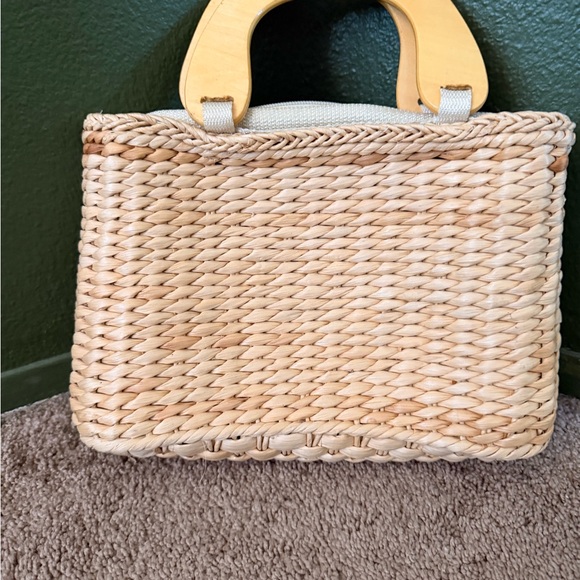 Artisan Woven Tote with Embroidered Accents - Picture 6 of 6